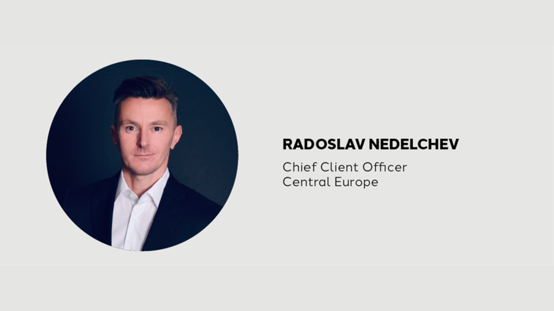 Radoslav Nedelchev iz dentsu Croatia postao Chief Client Officer za Srednju Europu