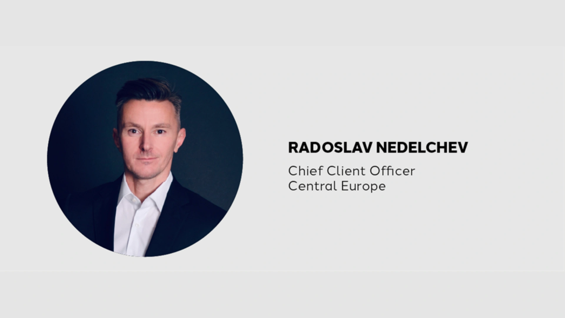 Radoslav Nedelchev iz dentsu Croatia postao Chief Client Officer za Srednju Europu