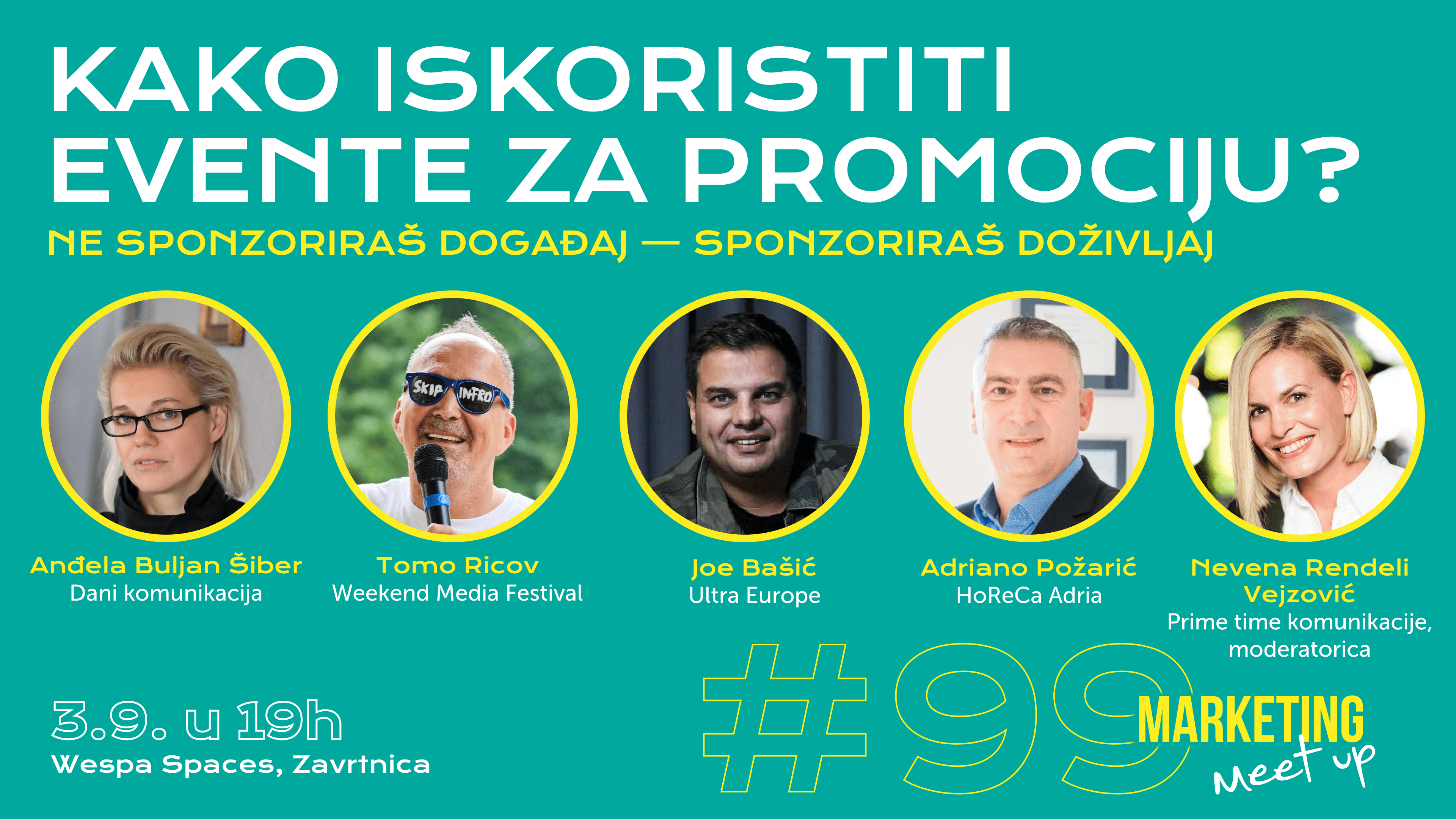 Marketing Meet Up: Kako iskoristiti evente za promociju?