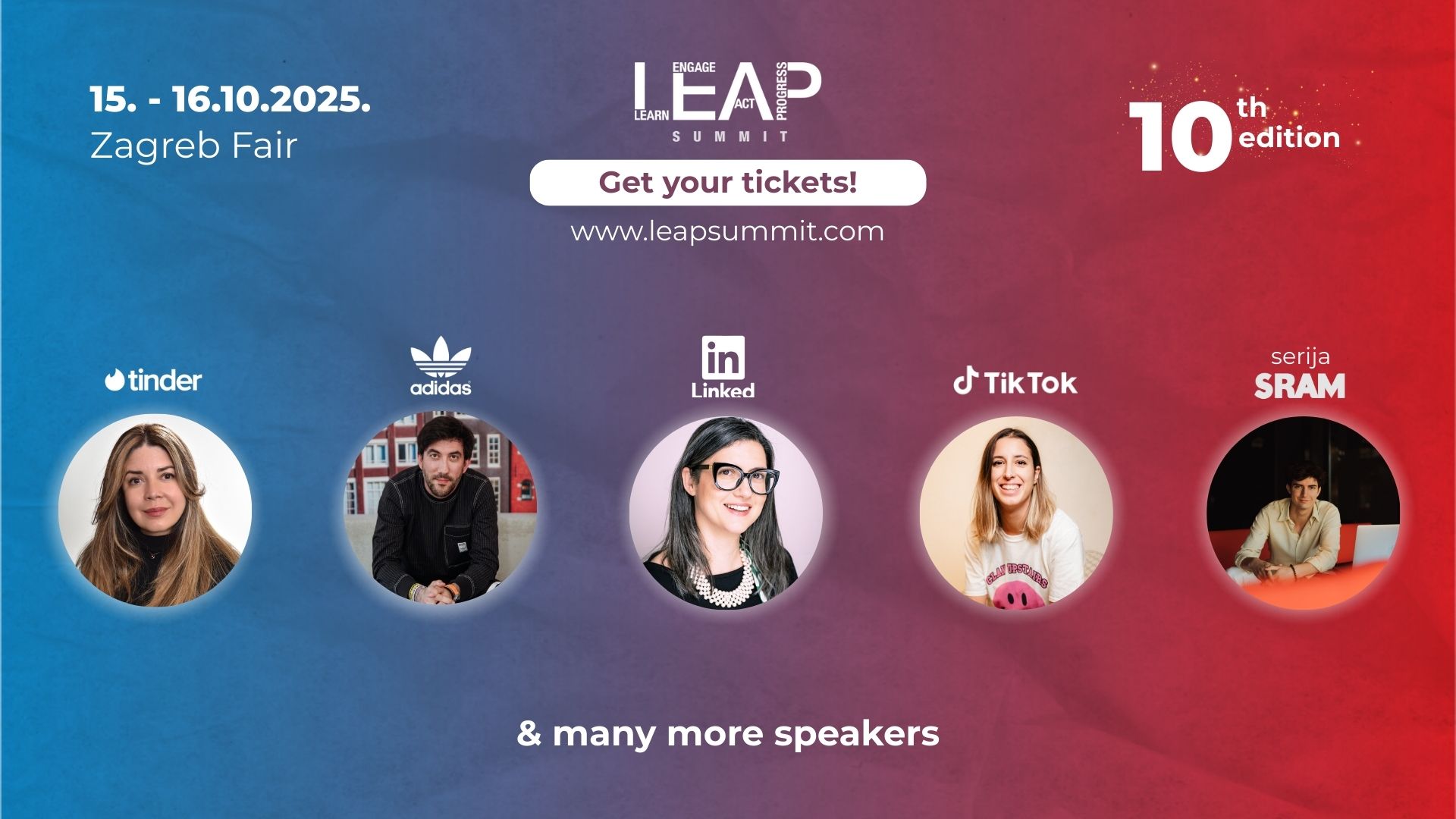 Članovi IAB-a ostvaruju 50% popusta na jubilarno deseto izdanje LEAP Summita 2025