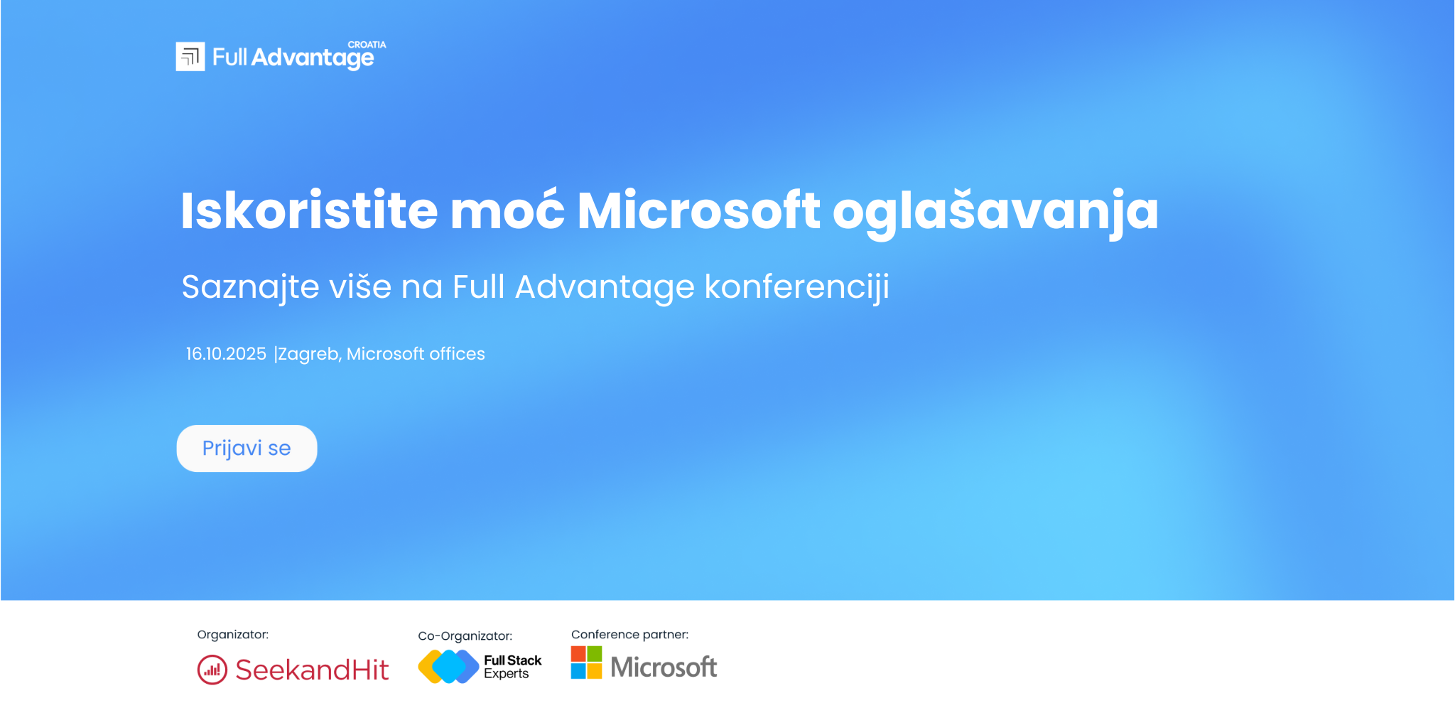 Full Advantage: Prva konferencija o Microsoft oglašavanju u Hrvatskoj