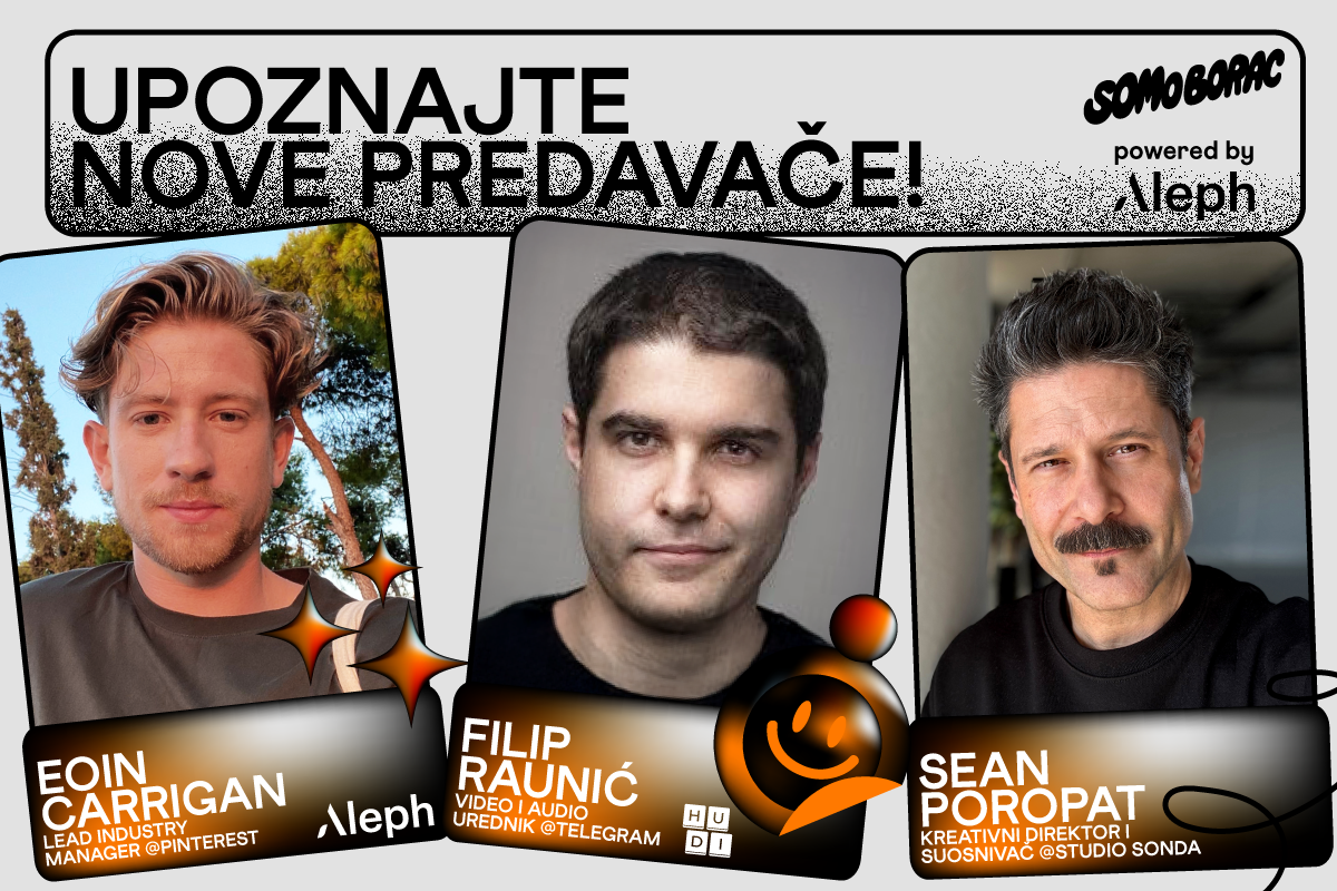 Popust za članove IAB-a Croatia: SoMo Borac dovodi Pinterest u Zagreb: Kako optimizirati pretraživanje i vratiti užitak online kupnje; a kako Telegram i Sonda oblikuju podcast i povezuju brend s publikom