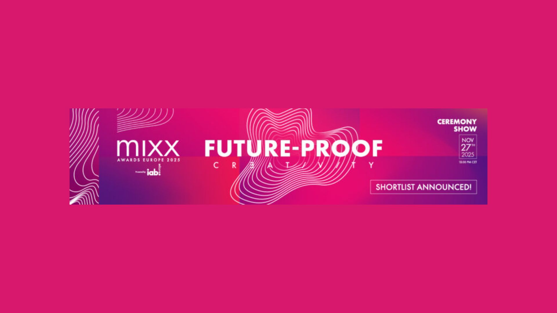 Objavljen popis finalista natjecanja MIXX Awards Europe 2025