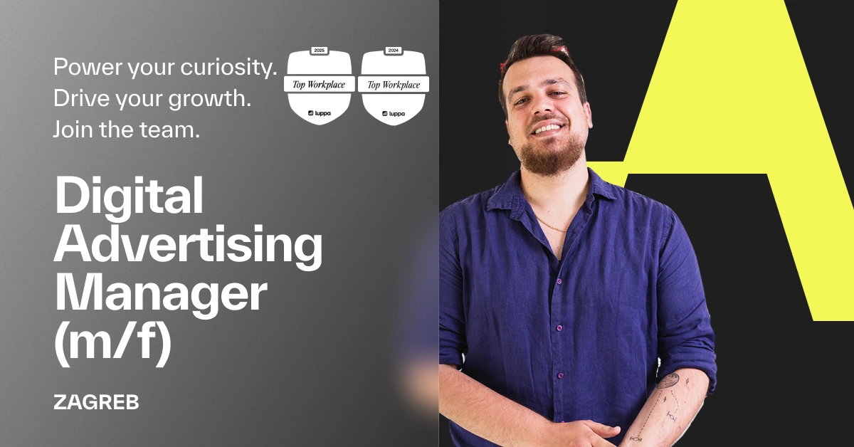 Ahelon zapošljava Digital Advertising Managera (M/Ž)