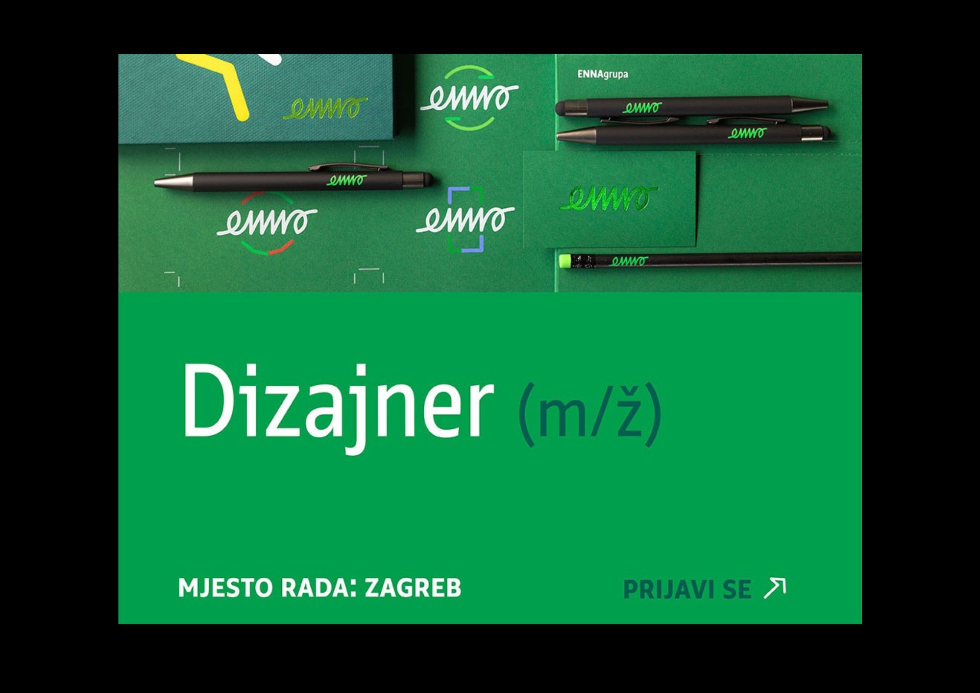 ENNA grupa u potrazi za dizajnerom za rad na kreativnim i komunikacijskim projektima