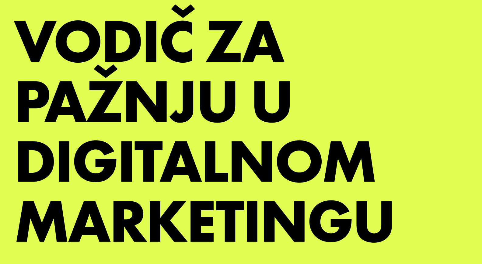 Vodič za pažnju u digitalnom marketingu korak je prema transparentnijem mjerenju