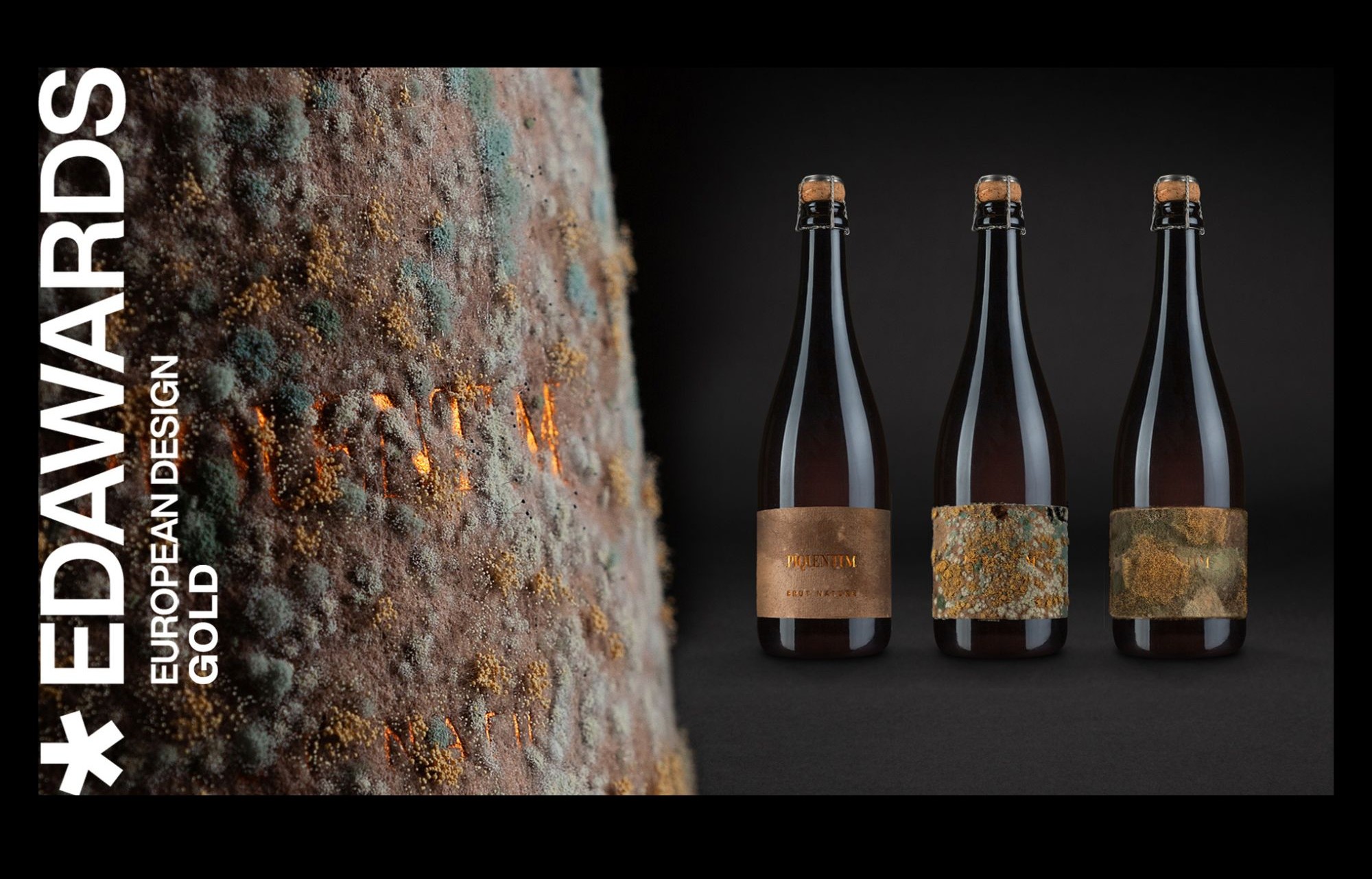 Još jedno međunarodno zlato za Studio Sonda: Piquentum Brut Nature nagrađen na European Design Awards