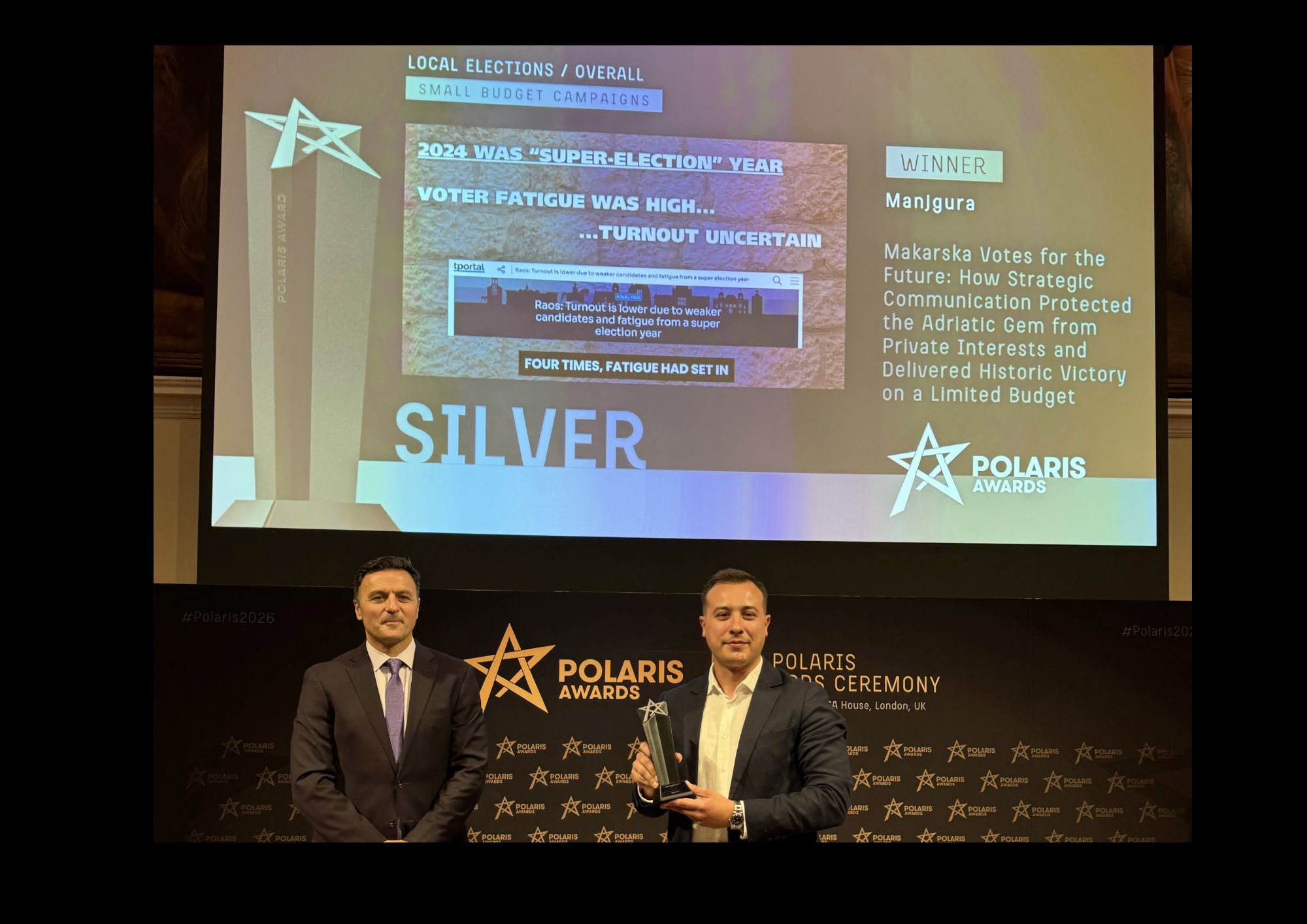 Hrvatska kampanja među najboljima na svijetu: Agenciji Manjgura prestižni Polaris za pobjedničku kampanju u Makarskoj
