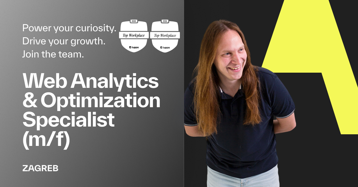 Ahelon zapošljava Web Analytics & Optimization Specialista (m/ž)