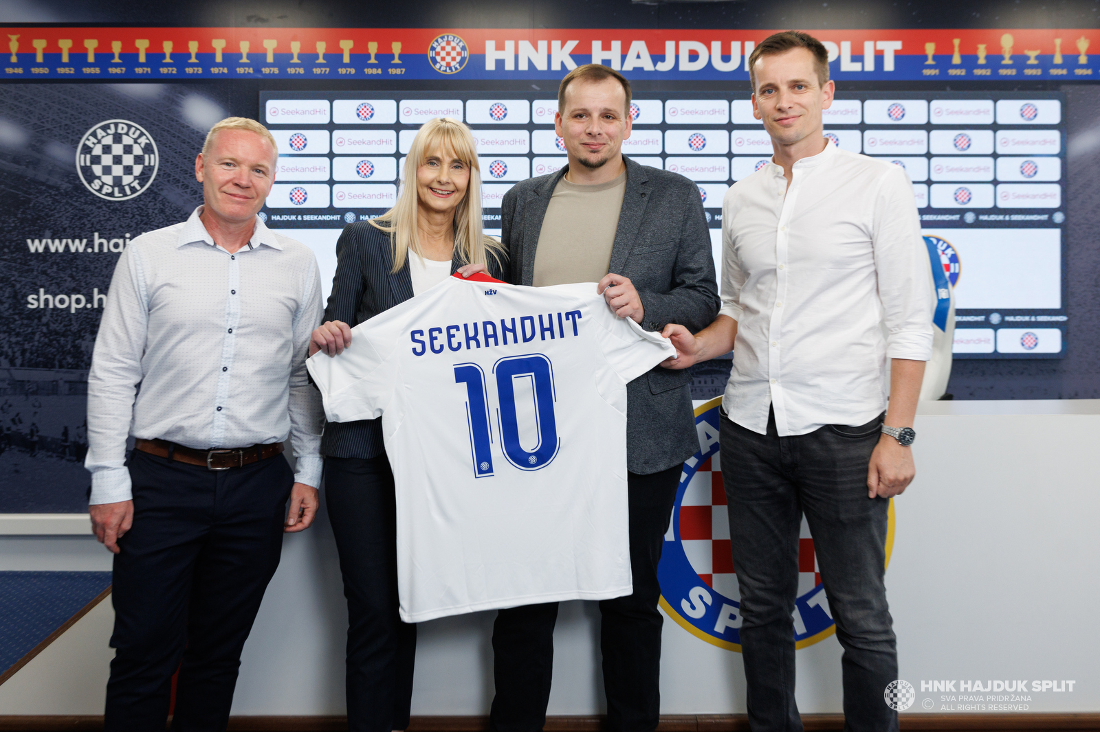 SeekandHit postao novi sponzor HNK Hajduk: partnerstvo koje povezuje sport, digital i podatke