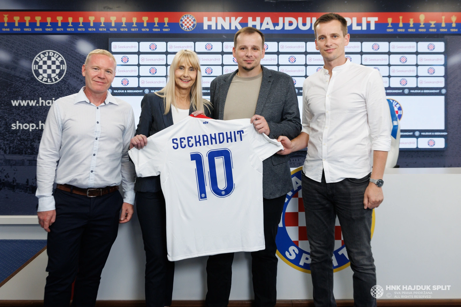 SeekandHit postao novi sponzor HNK Hajduk: partnerstvo koje povezuje sport, digital i podatke