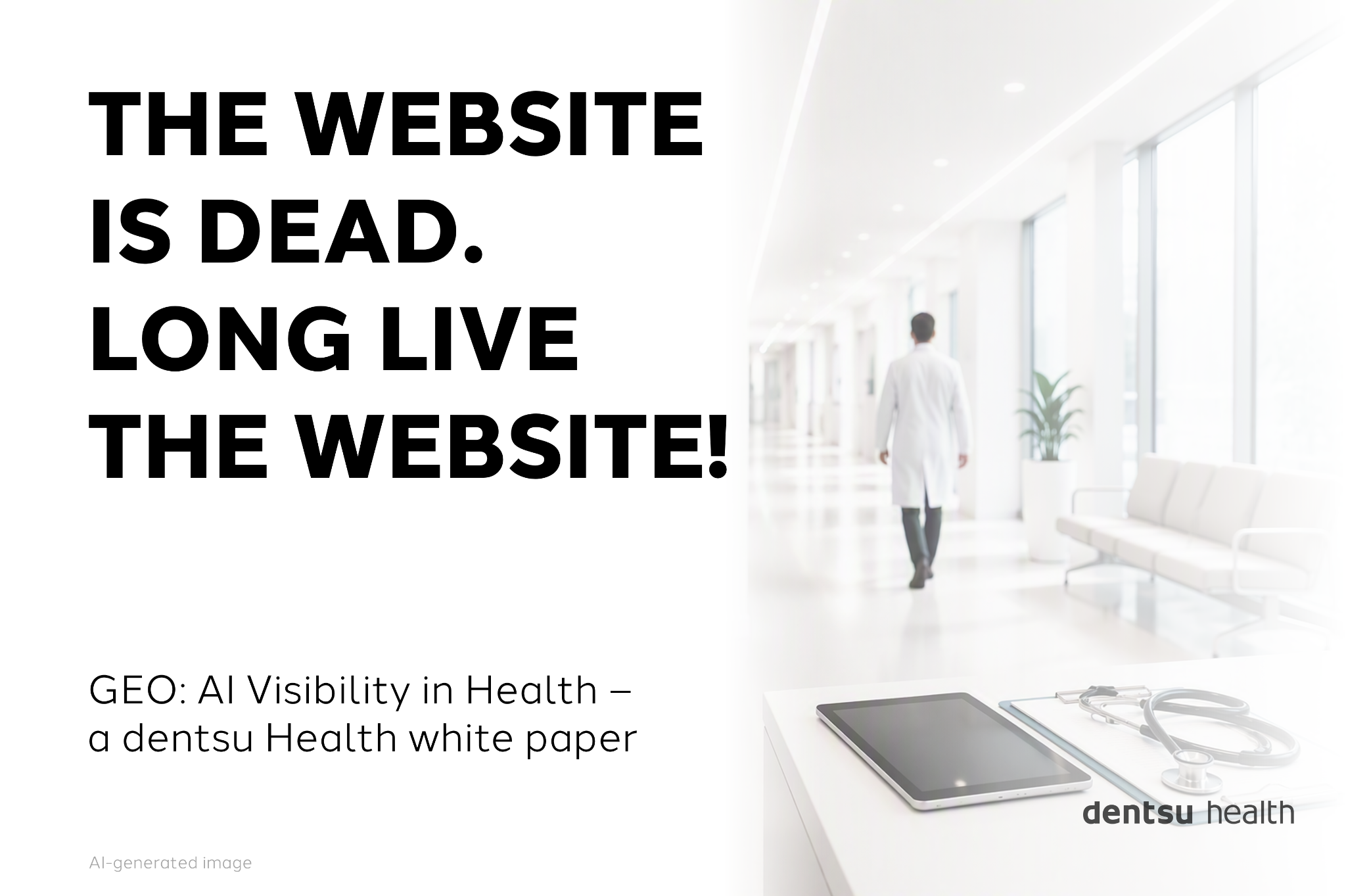 Od SEO-a do GEO-a: dentsu Health o navigaciji AI vidljivosti u zdravstvu
