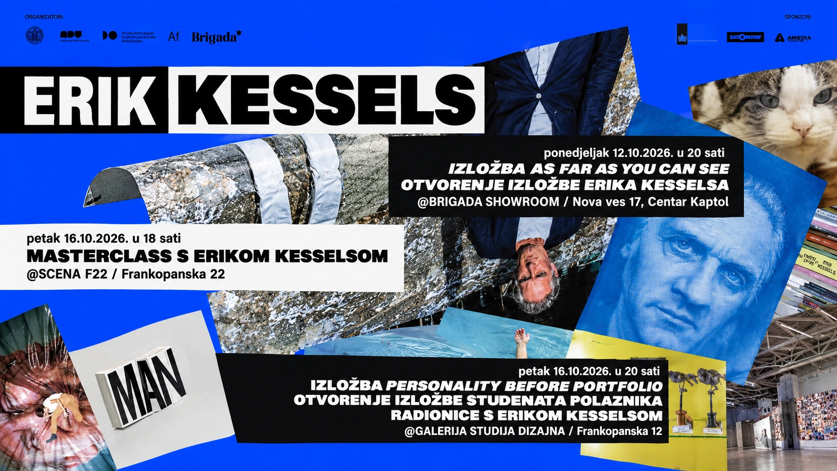 Nizozemski umjetnik i dizajner Erik Kessels u Zagrebu