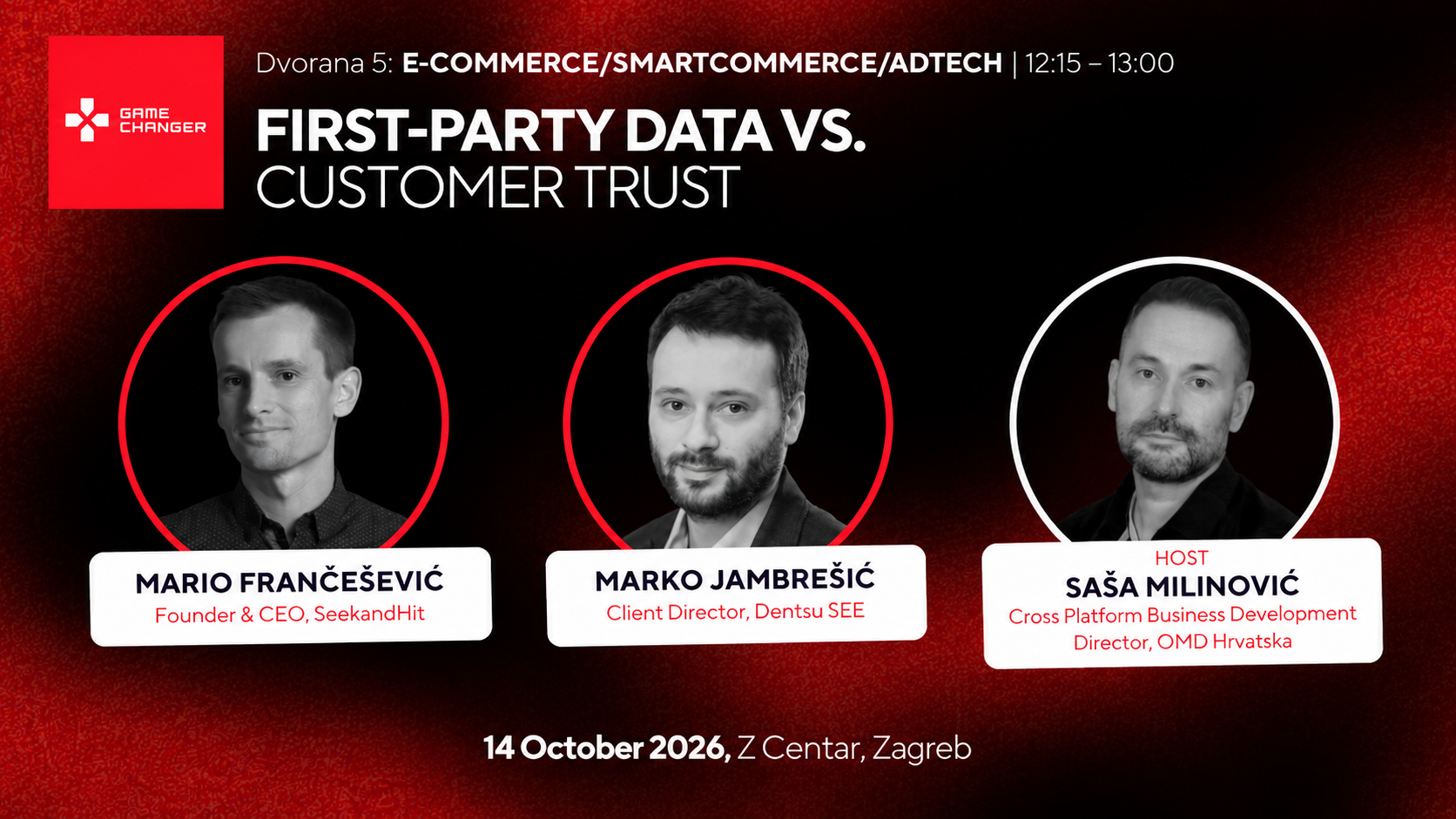 First-party data i povjerenje korisnika u fokusu IAB Croatia panela na Game Changeru