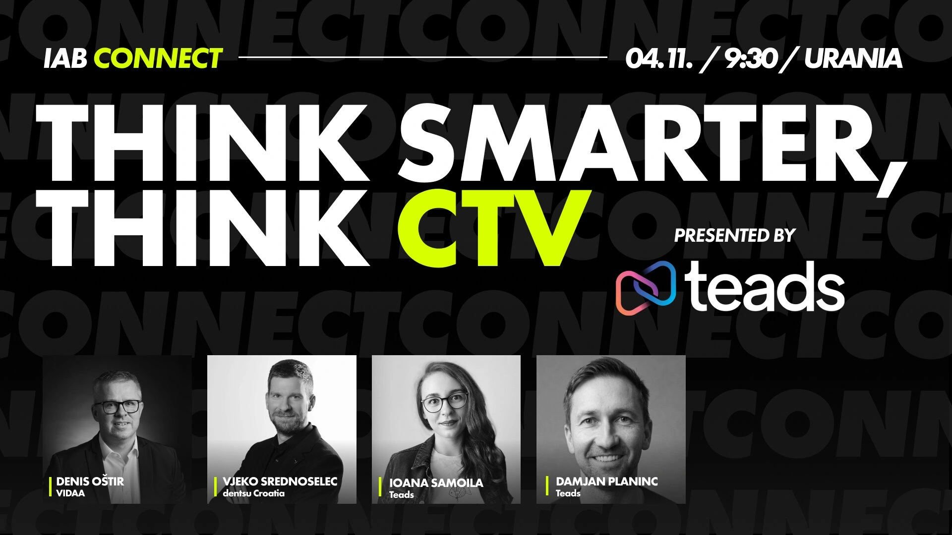Prvo izdanje IAB Connecta otvara razgovor o budućnosti Connected TV oglašavanja