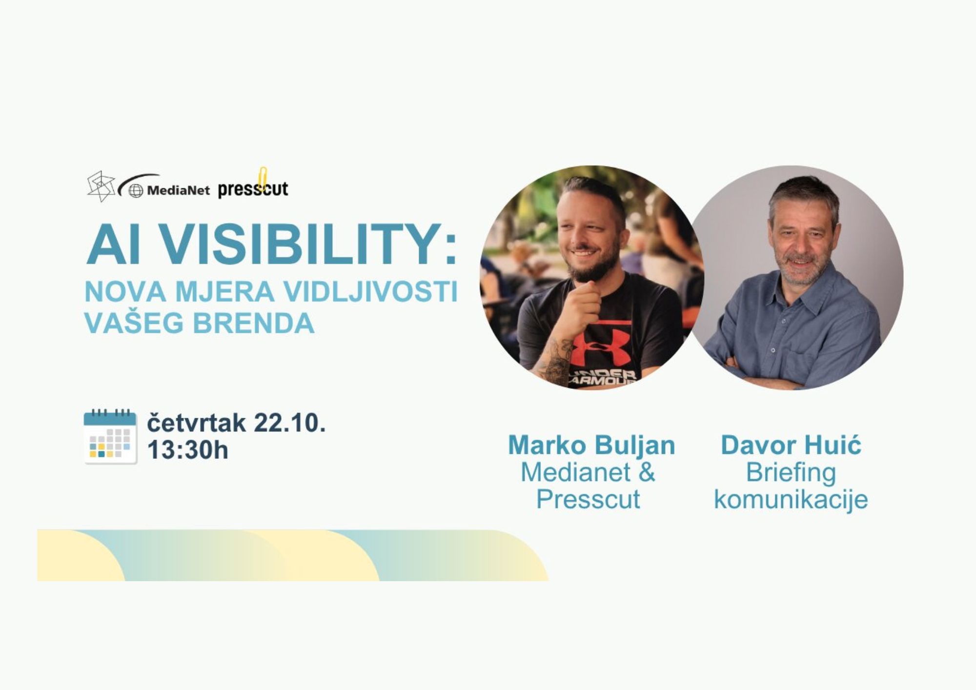 AI VISIBILITY WEBINAR: kako mjeriti prisutnost, poziciju i reputaciju brenda u odgovorima AI sustava - Medianet